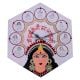 Handcrafted Navdurga Lippan Art Wall Clock